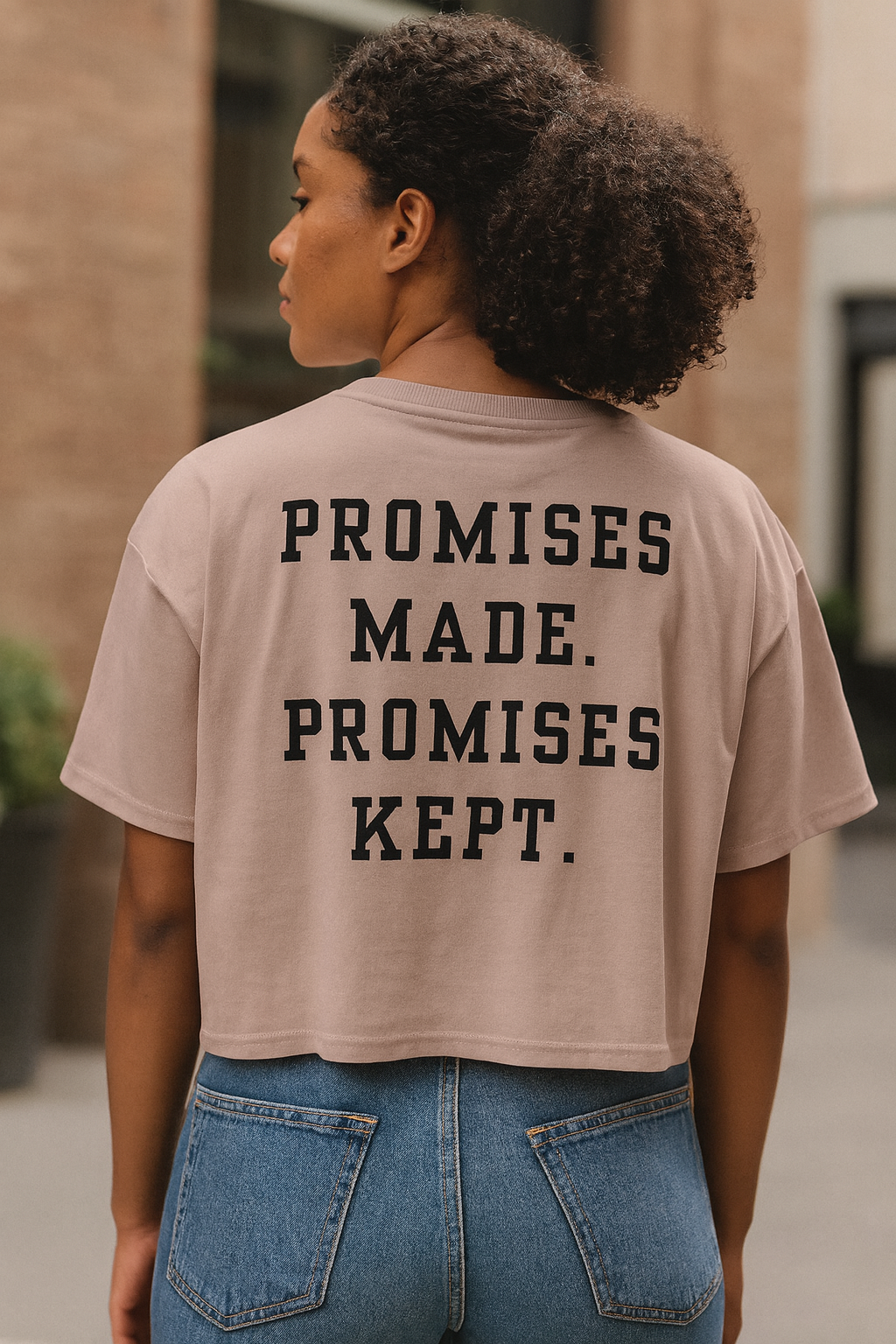 NEW!!! Godfidence Promises Crop Top - Godfidence Every Day G.E.D. Brand