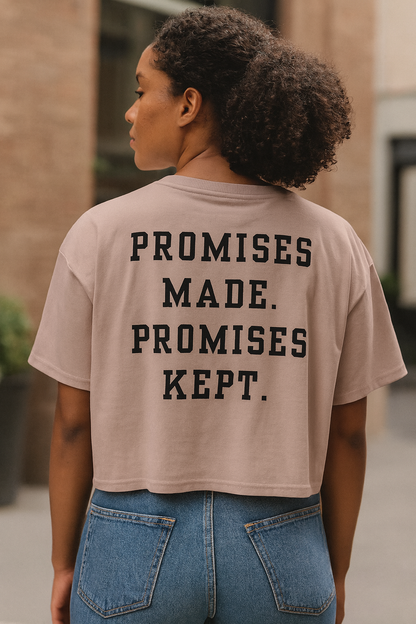 NEW!!! Godfidence Promises Crop Top - Godfidence Every Day G.E.D. Brand