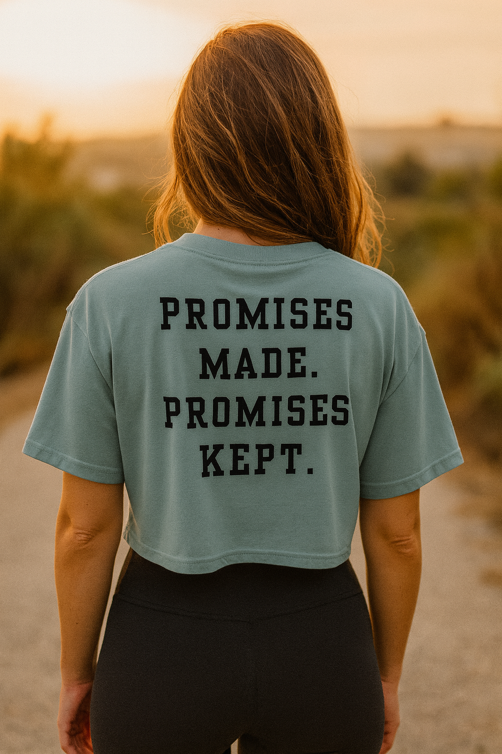 NEW!!! Godfidence Promises Crop Top - Godfidence Every Day G.E.D. Brand