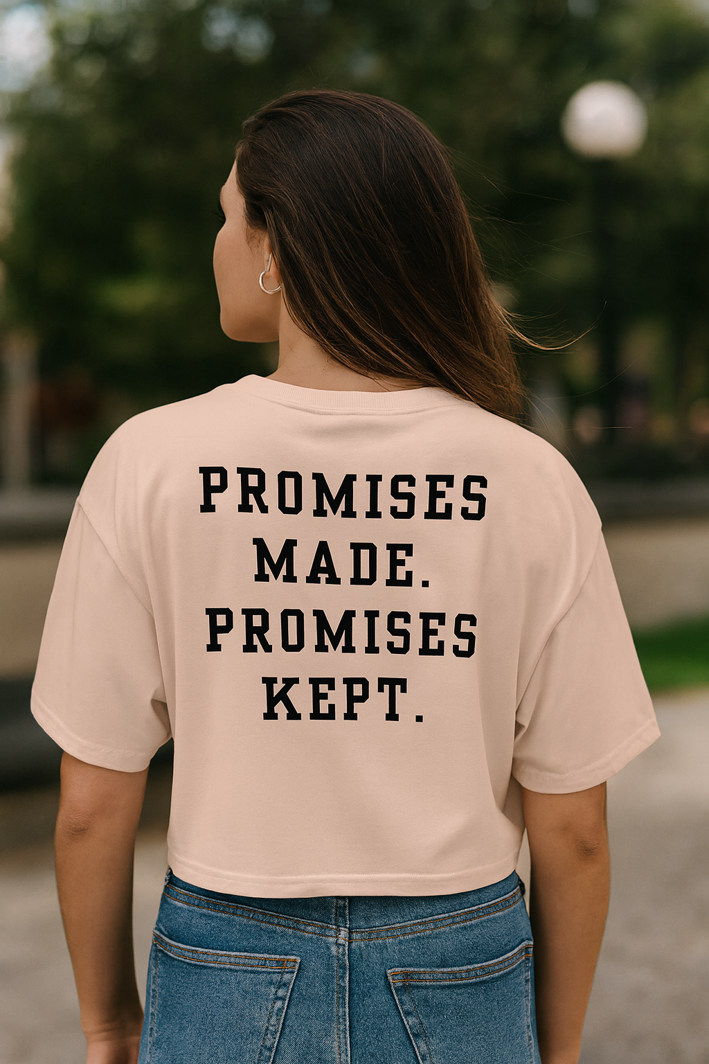 NEW!!! Godfidence Promises Crop Top - Godfidence Every Day G.E.D. Brand