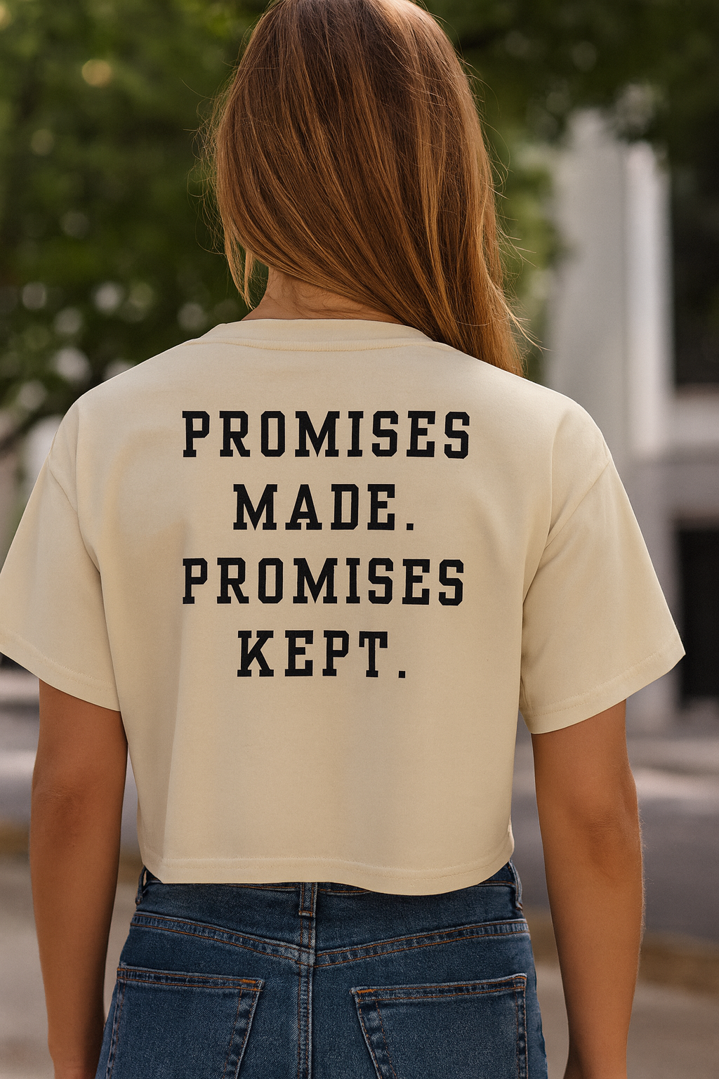 NEW!!! Godfidence Promises Crop Top - Godfidence Every Day G.E.D. Brand