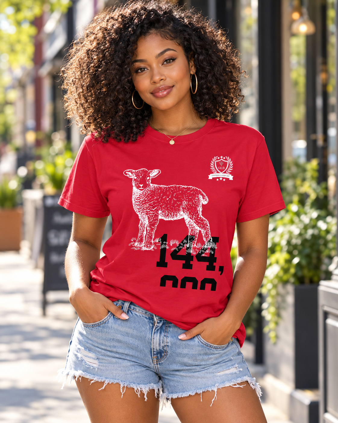 Godfidence 144 Lamb Tee