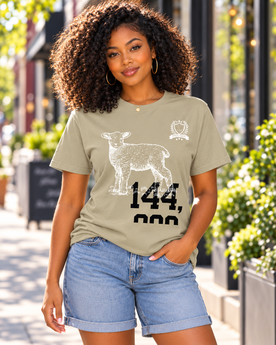 Godfidence 144 Lamb Tee