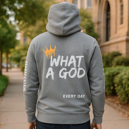NEW! Godfidence Everyday What A God Hoodie - Godfidence Every Day G.E.D. Brand