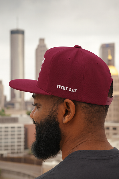 Try Jesus Snapback Hat - Godfidence Every Day G.E.D. Brand