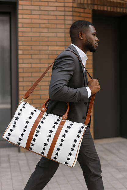 G.E.D. Stars & Stripes Waterproof Travel Bag - Godfidence Every Day G.E.D. Brand