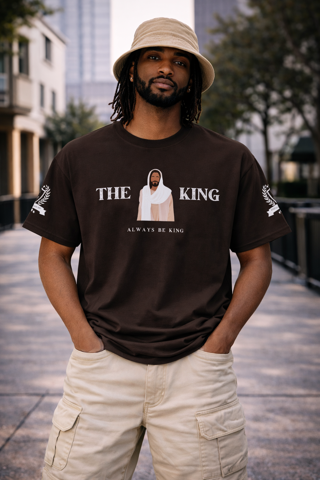 NEW!!! Godfidence The King Classic Tshirt
