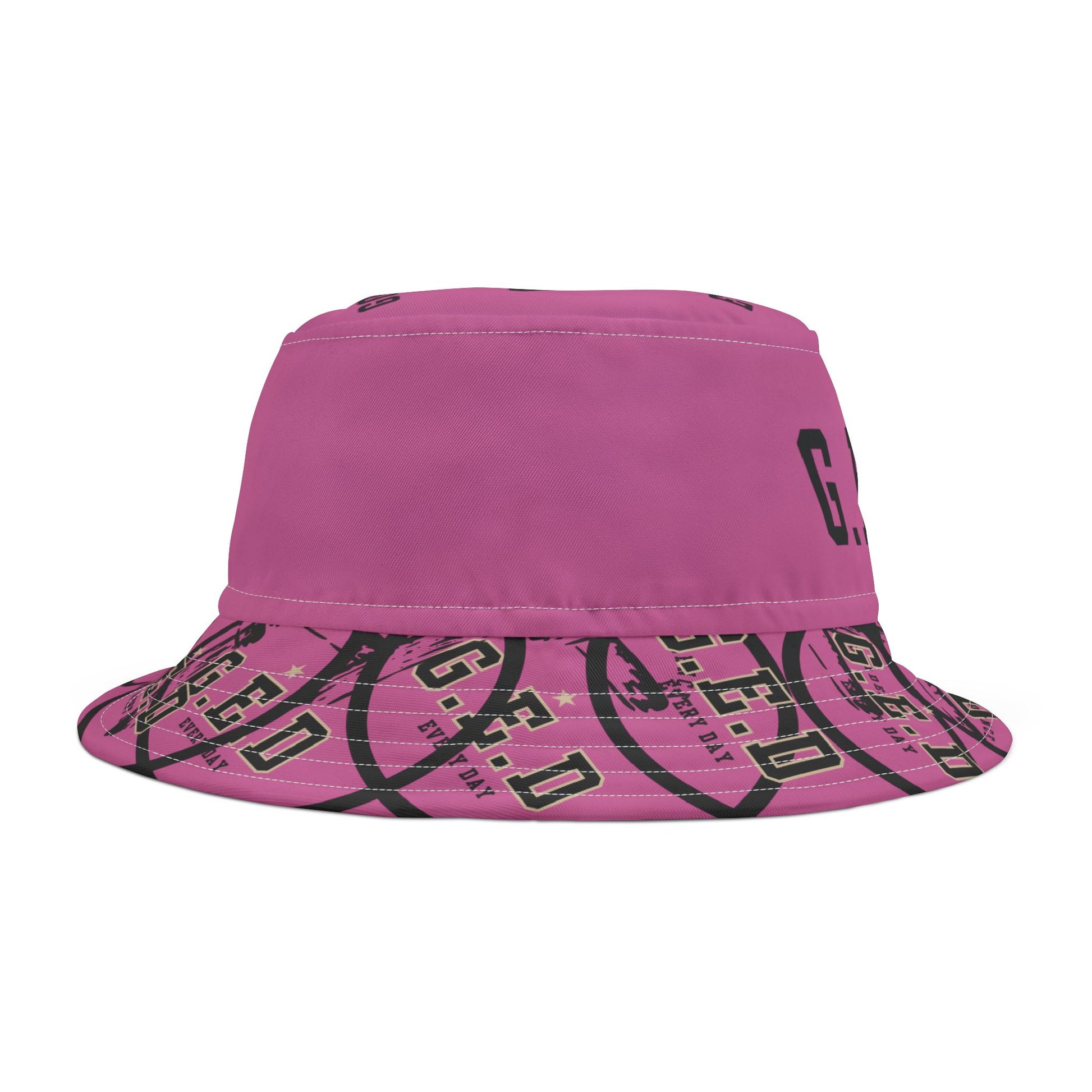 GED Circle Cross Bucket Hat - Godfidence Every Day G.E.D. Brand