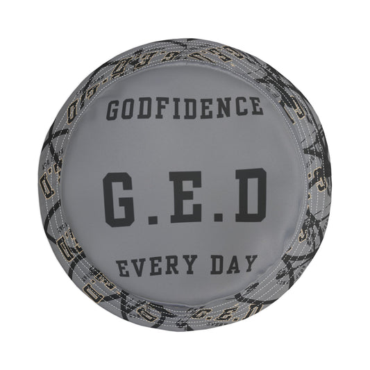 GED Circle Cross Bucket Hat - Godfidence Every Day G.E.D. Brand