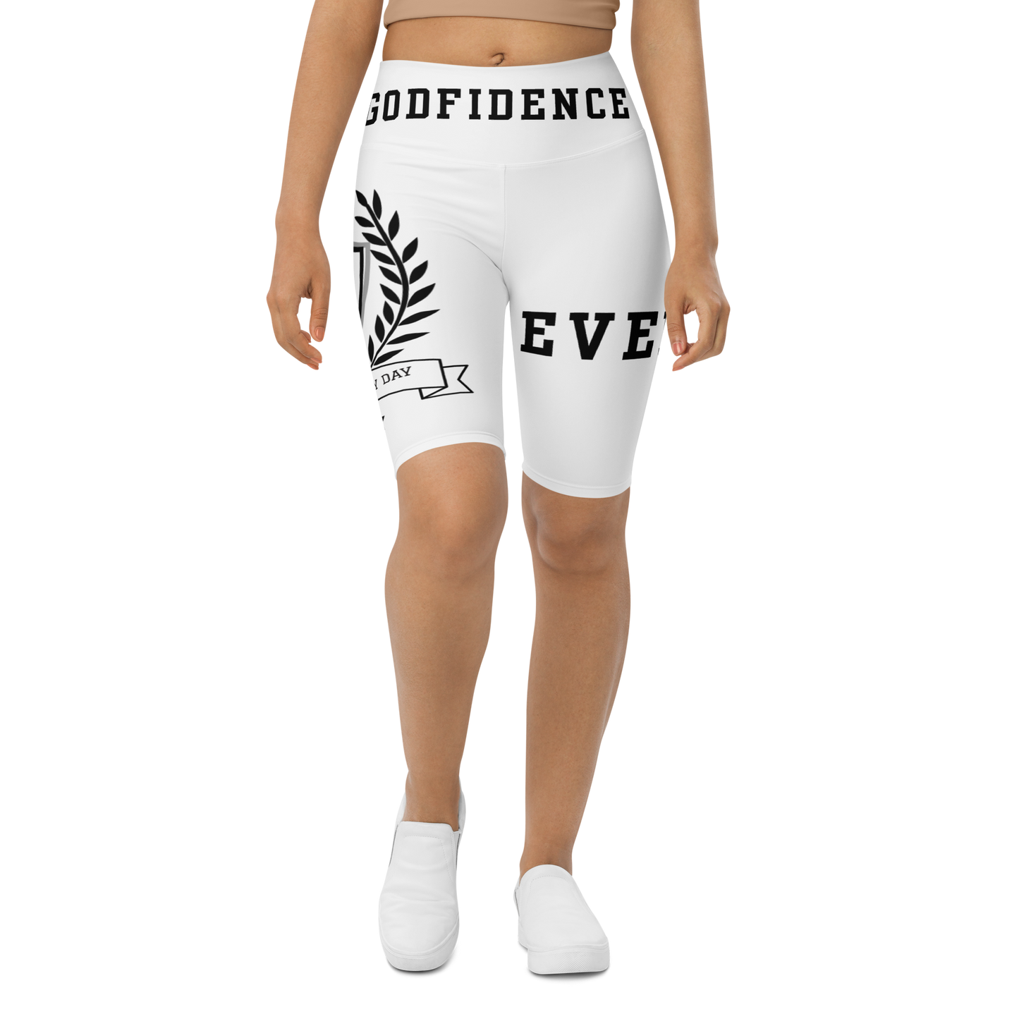 G.E.D. Godfidence Every Day Biker Shorts - Godfidence Every Day G.E.D. Brand