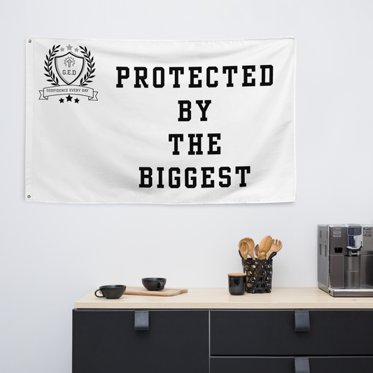 G.E.D. Protected By The Biggest Flag - Godfidence Every Day G.E.D. Brand