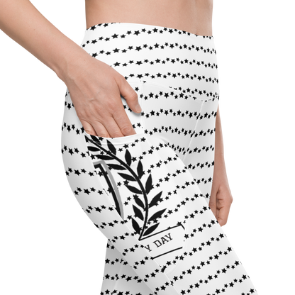 NEW!!! Godfidence Starry Leggings with pockets