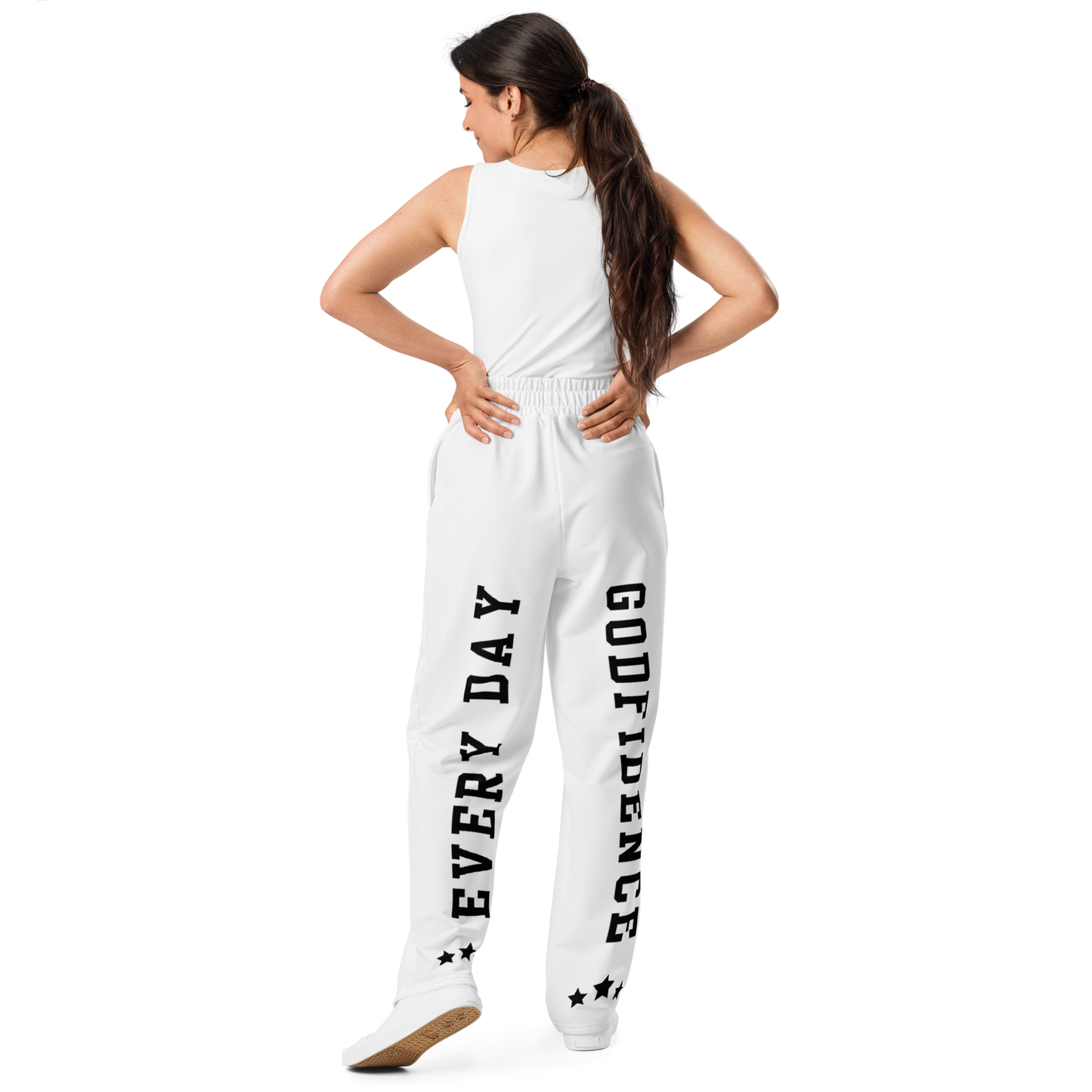 Godfidence Every Day G.E.D Wide-leg joggers