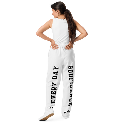 Godfidence Every Day G.E.D Wide-leg joggers
