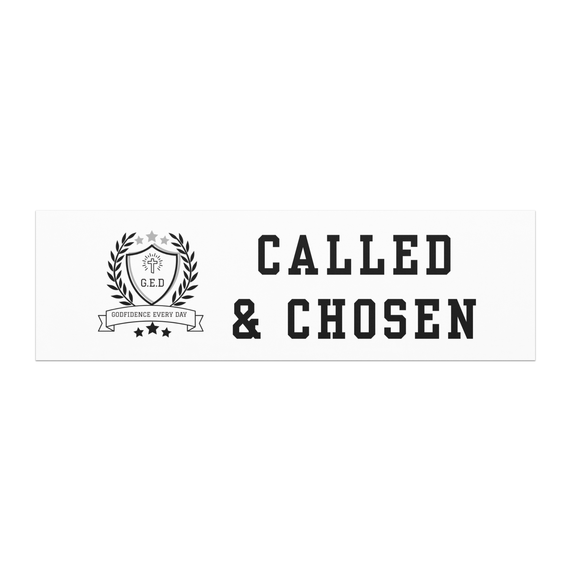 G.E.D. Called & Chosen Magnet - Godfidence Every Day G.E.D. Brand