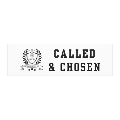 G.E.D. Called & Chosen Magnet - Godfidence Every Day G.E.D. Brand