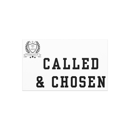 G.E.D. Called & Chosen Magnet - Godfidence Every Day G.E.D. Brand