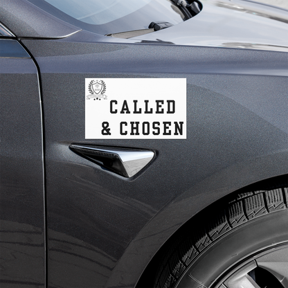G.E.D. Called & Chosen Magnet - Godfidence Every Day G.E.D. Brand