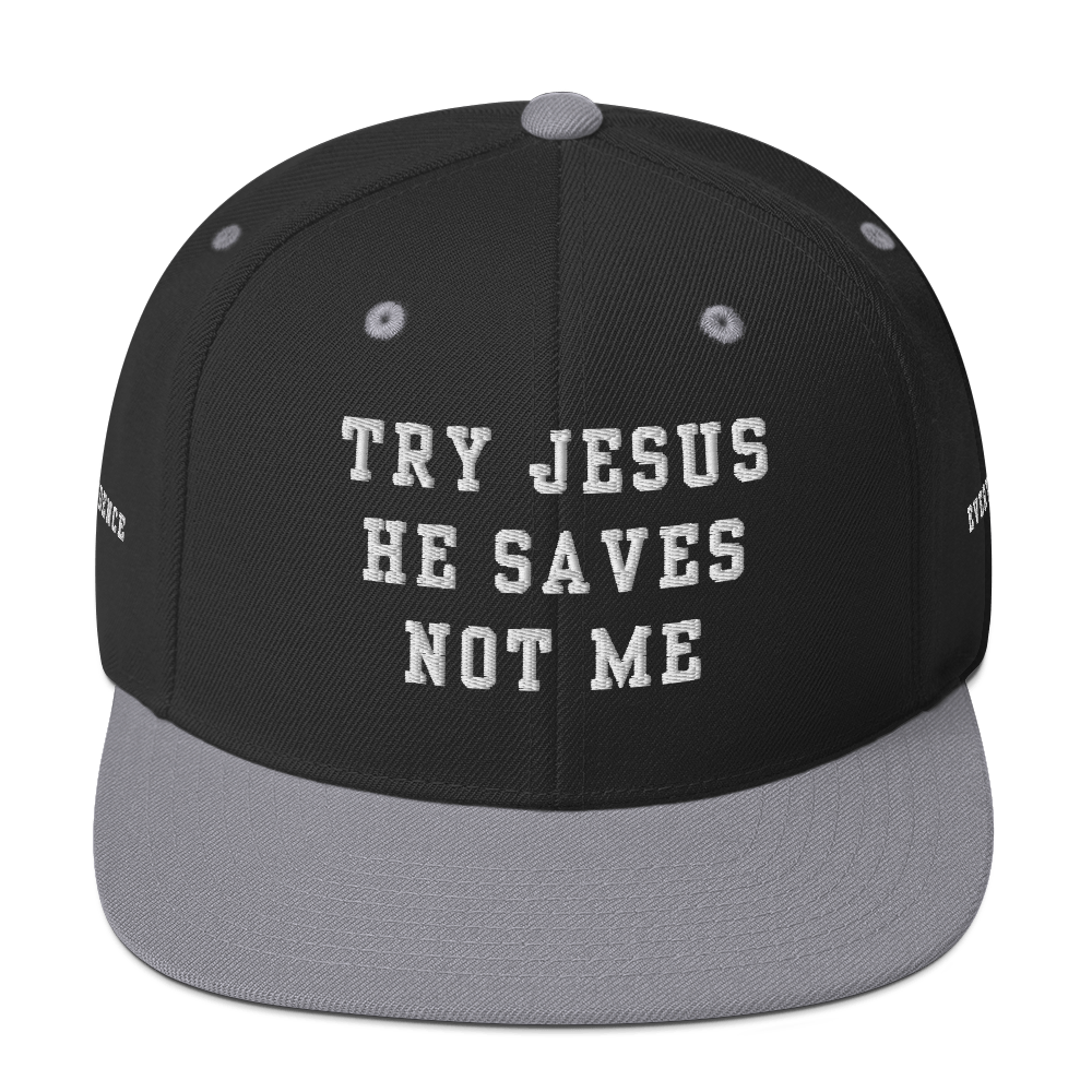 Try Jesus Snapback Hat