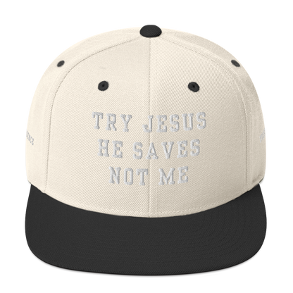 Try Jesus Snapback Hat