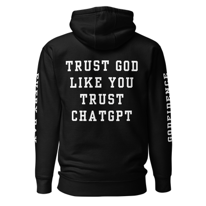 Godfidence Chatgpt Premium Hoodie - Godfidence Every Day G.E.D. Brand