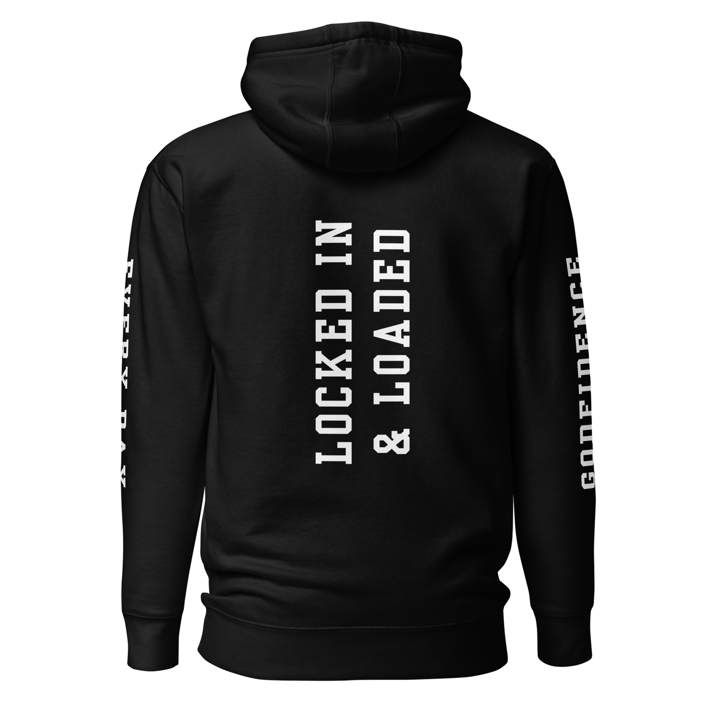 Godfidence Locked In & Loaded Premium Hoodie