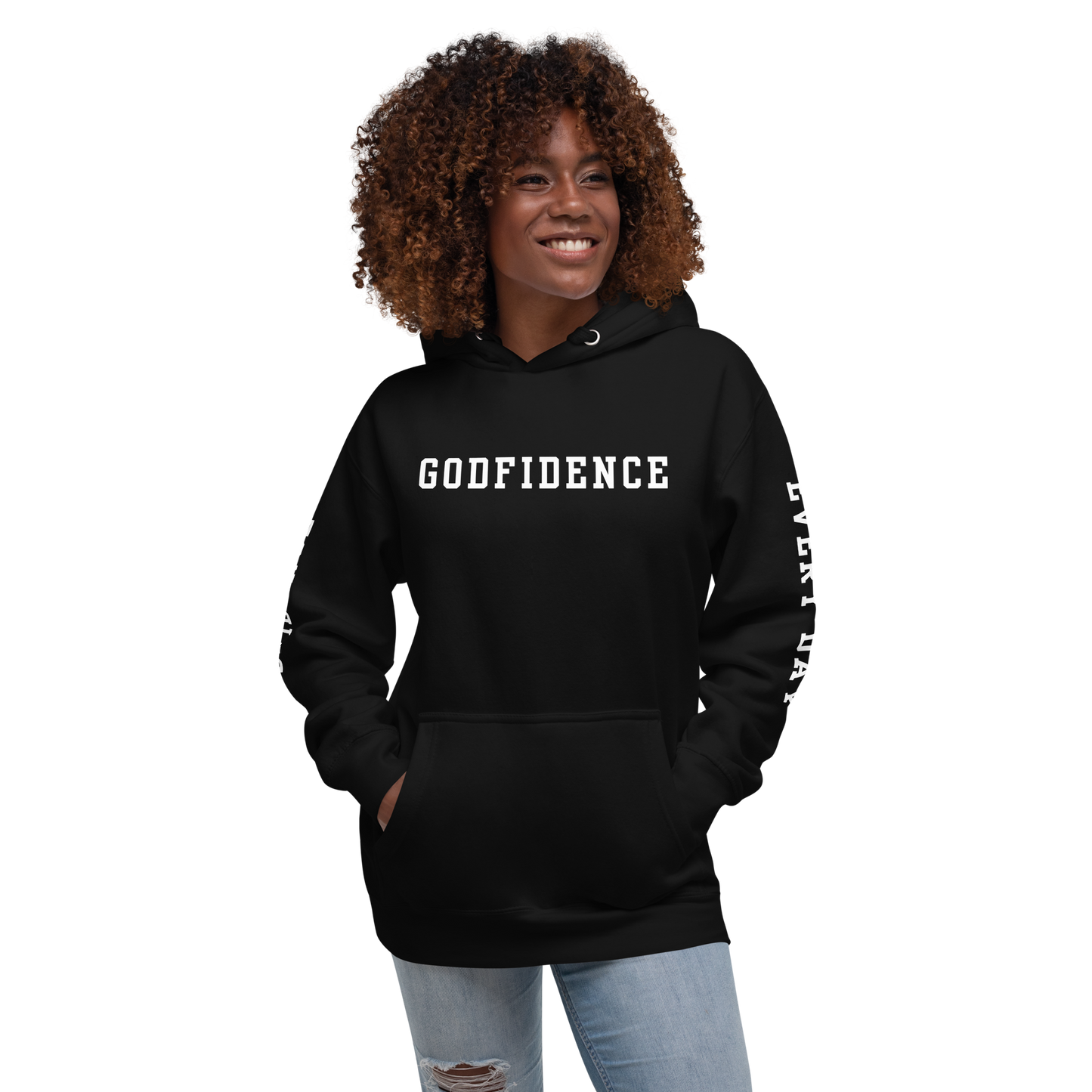 Godfidence Protected By The Biggest Premium Hoodie