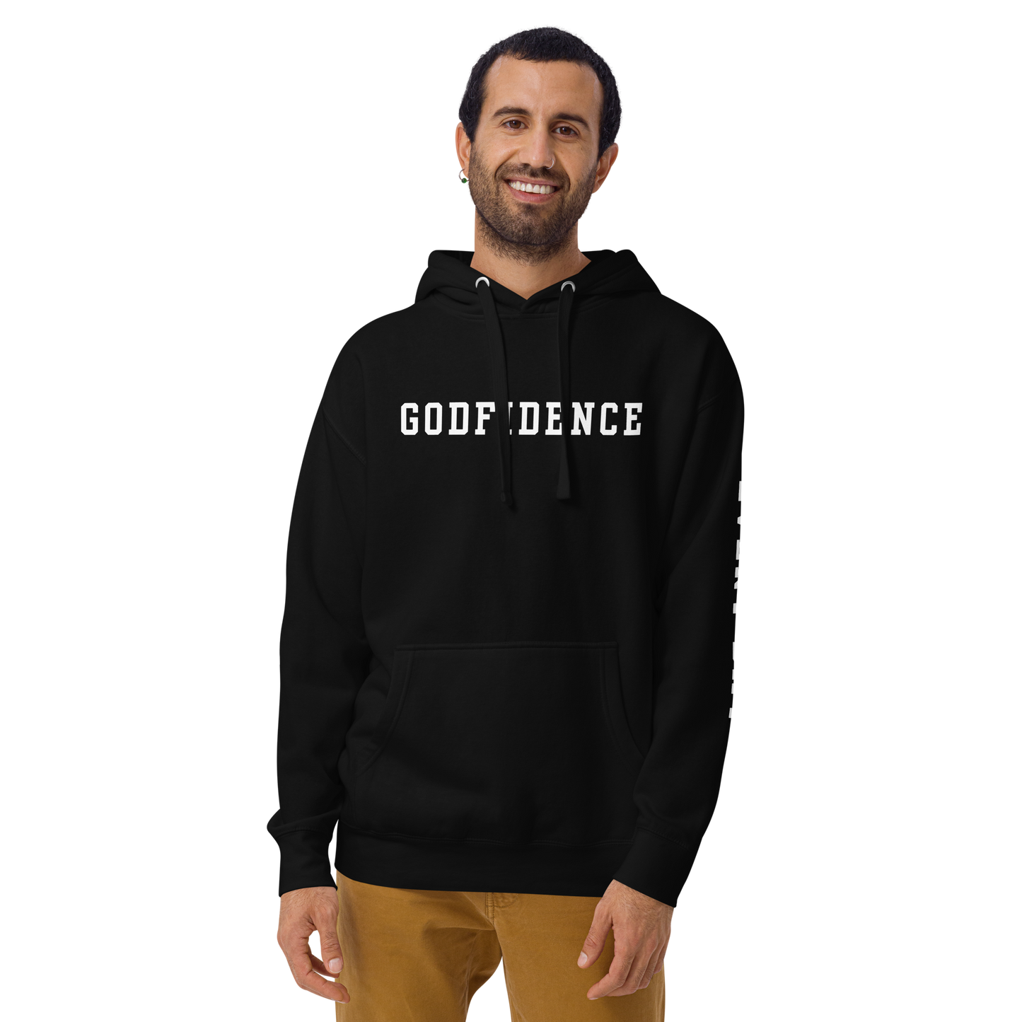 Godfidence Protected By The Biggest Premium Hoodie