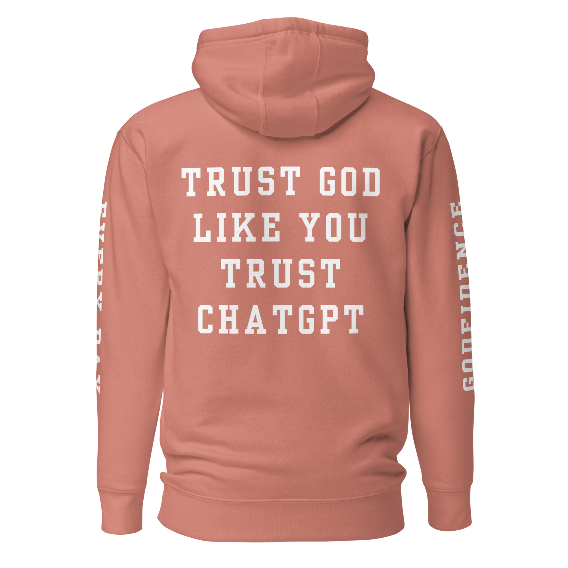 Godfidence Chatgpt Premium Hoodie - Godfidence Every Day G.E.D. Brand