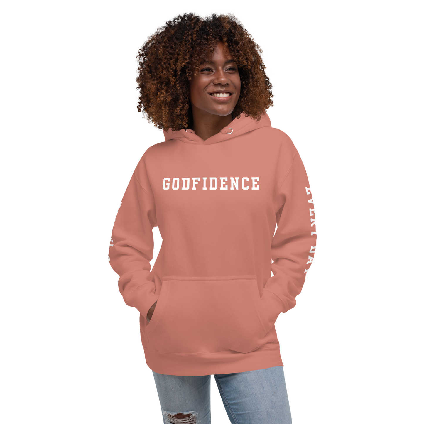 Godfidence Protected By The Biggest Premium Hoodie