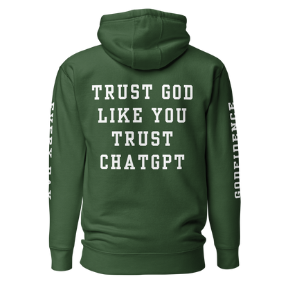 Godfidence Chatgpt Premium Hoodie - Godfidence Every Day G.E.D. Brand