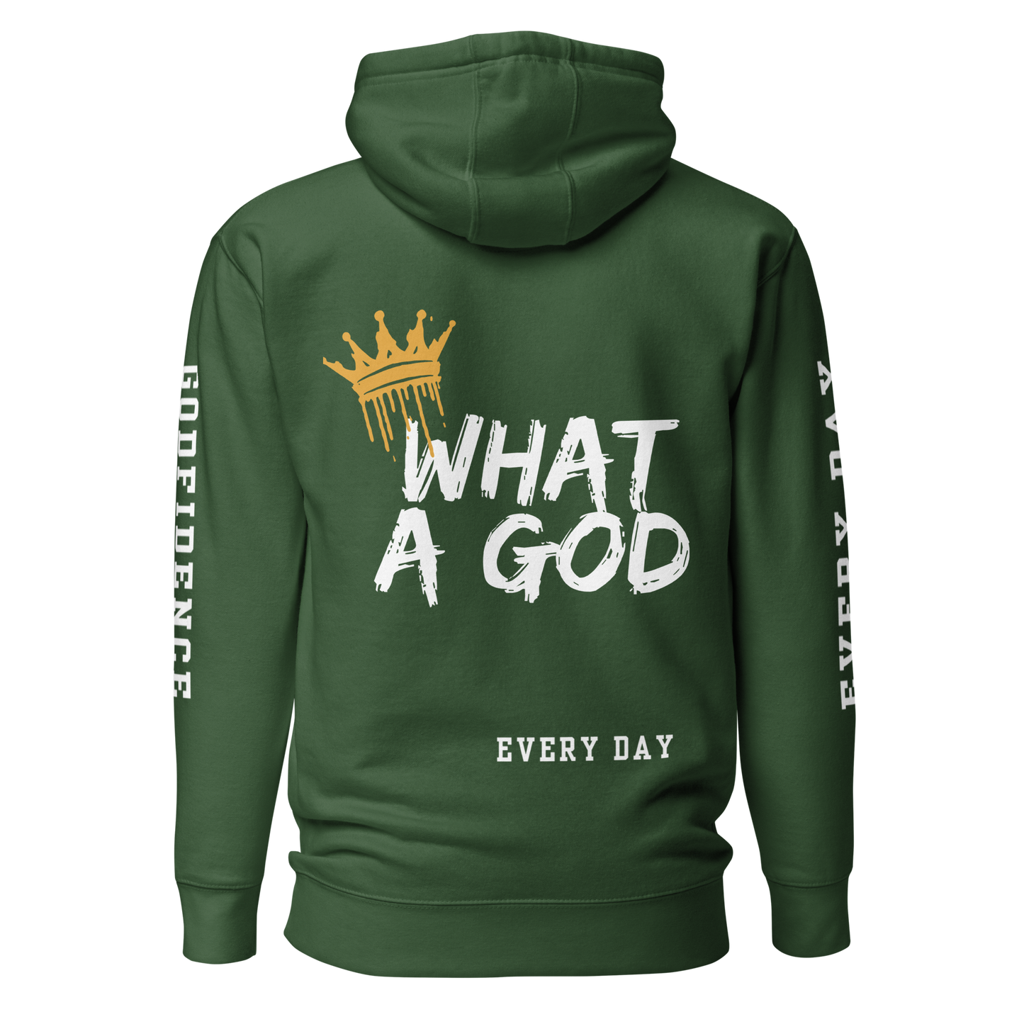 NEW! Godfidence Everyday What A God Hoodie