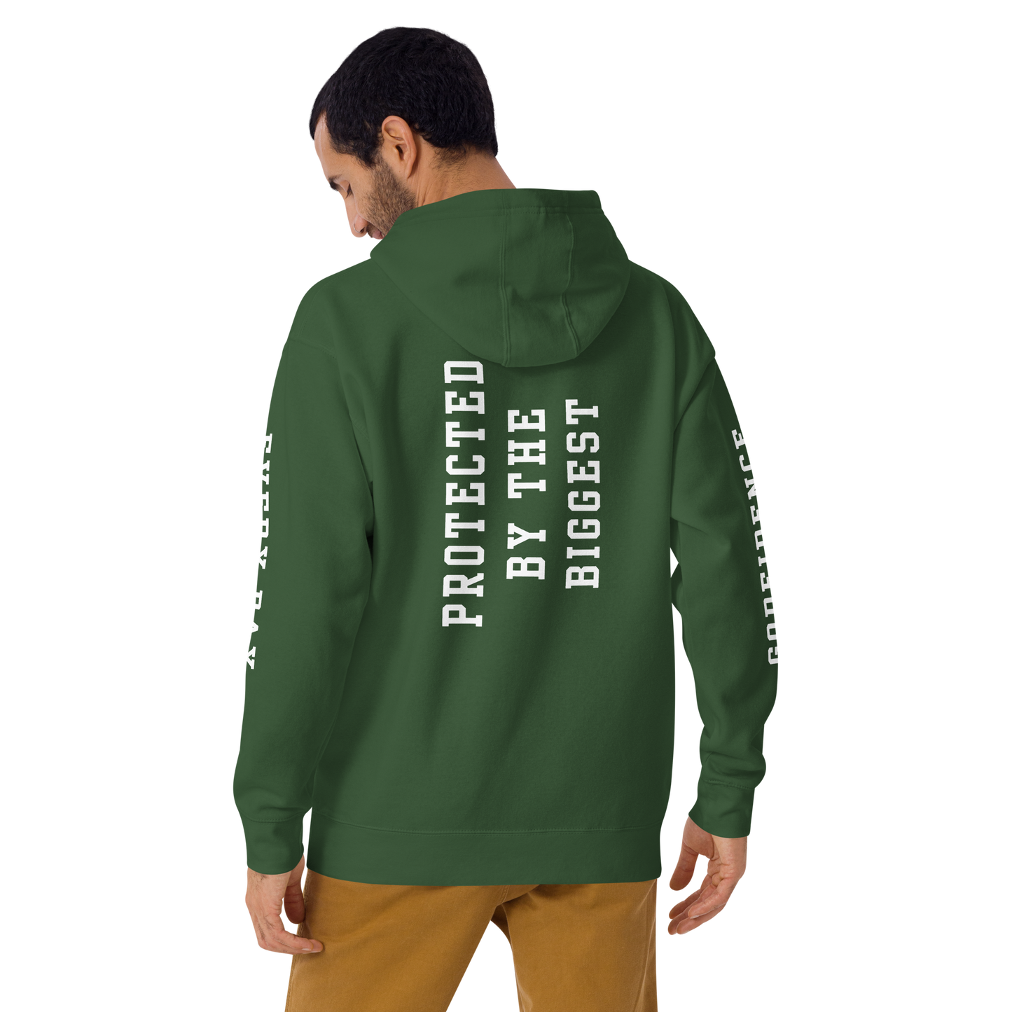 Godfidence Protected By The Biggest Premium Hoodie