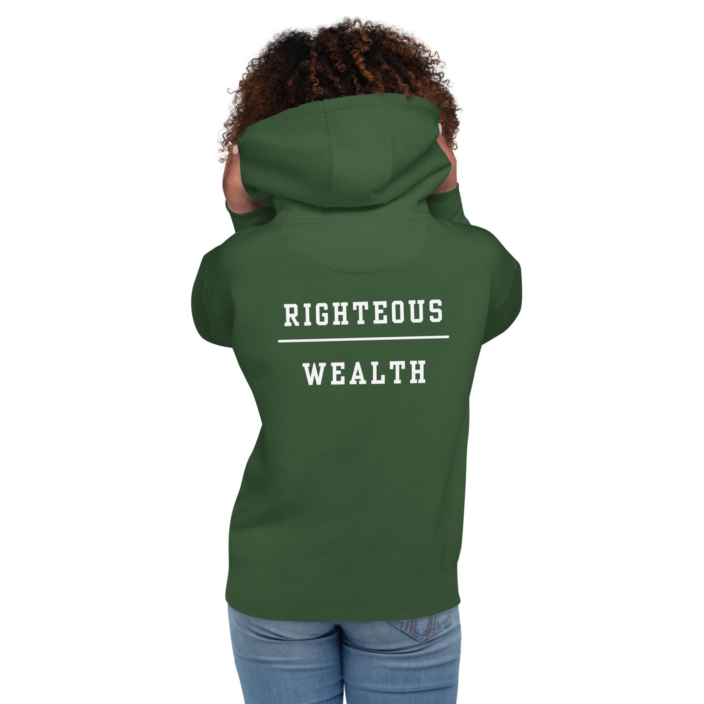 NEW!!! Godfidence Righteous Over Wealth Premium Hoodie