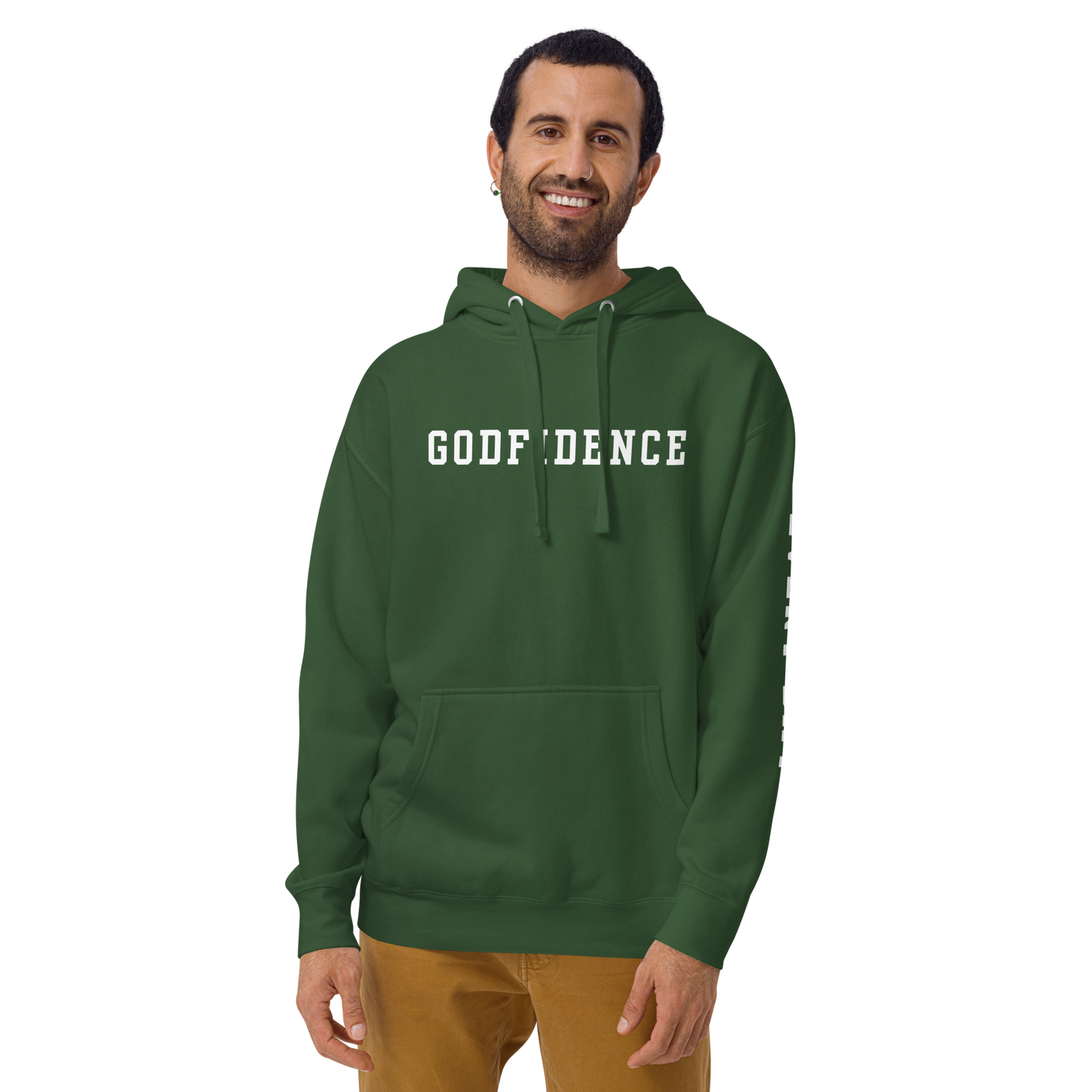 Godfidence Protected By The Biggest Premium Hoodie