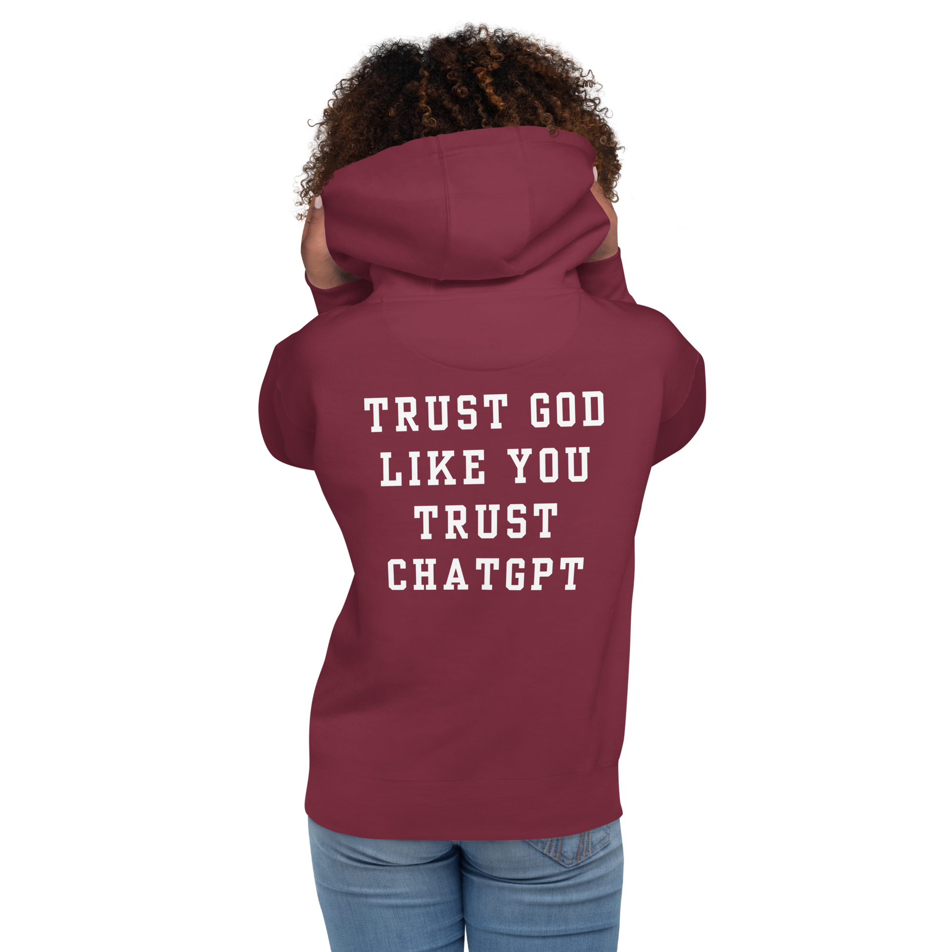 Godfidence Chatgpt Premium Hoodie - Godfidence Every Day G.E.D. Brand