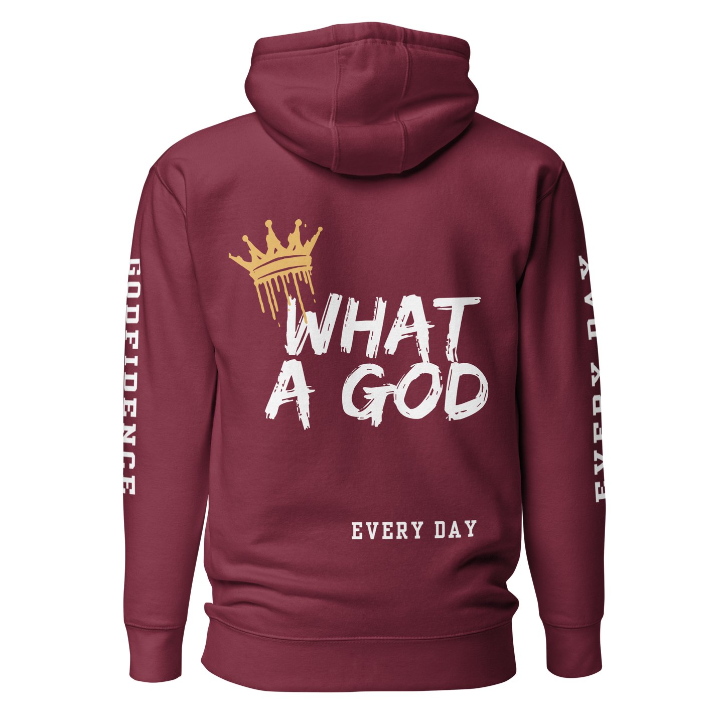 NEW! Godfidence Everyday What A God Hoodie