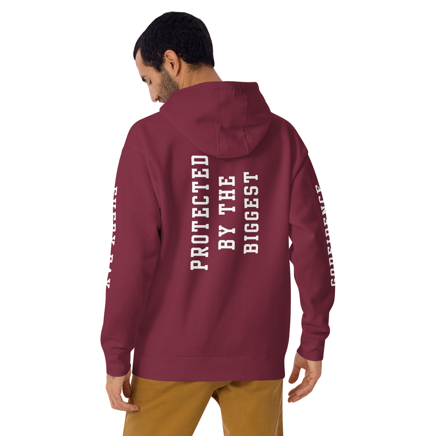 Godfidence Protected By The Biggest Premium Hoodie