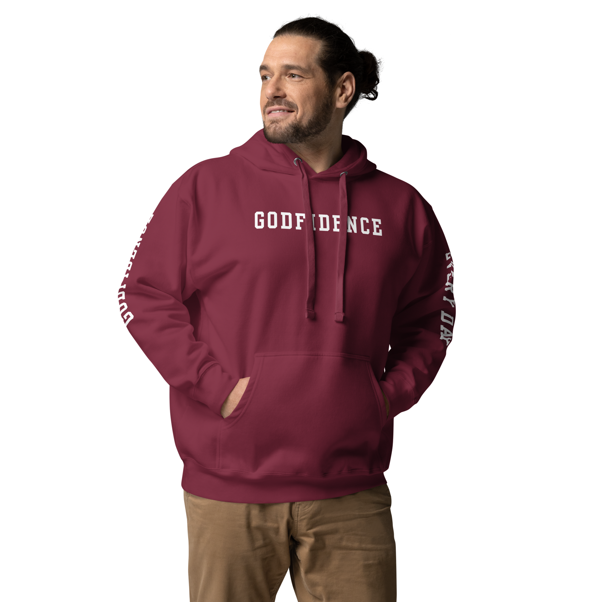 Godfidence Chatgpt Premium Hoodie - Godfidence Every Day G.E.D. Brand
