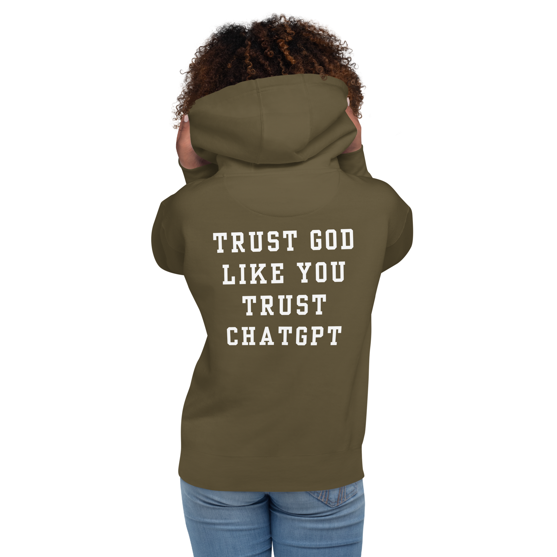 Godfidence Chatgpt Premium Hoodie - Godfidence Every Day G.E.D. Brand
