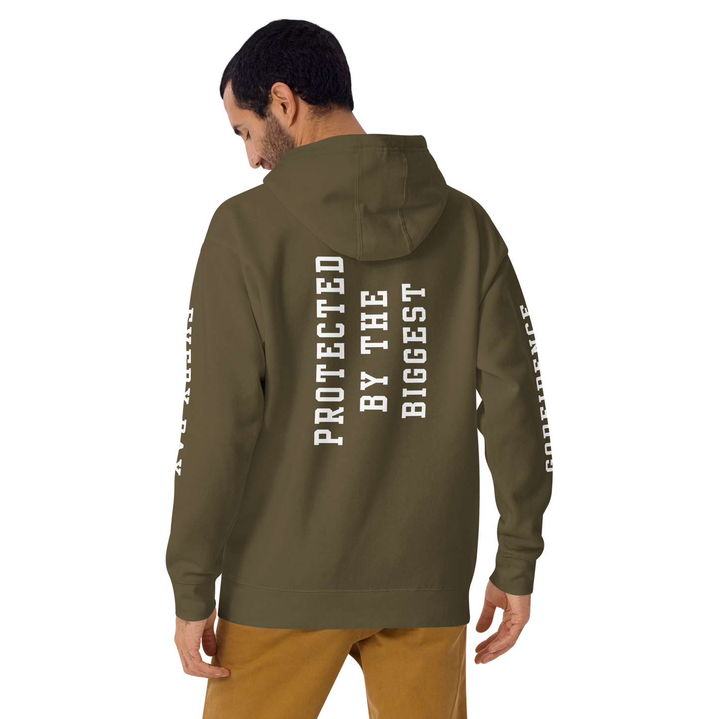 Godfidence Protected By The Biggest Premium Hoodie