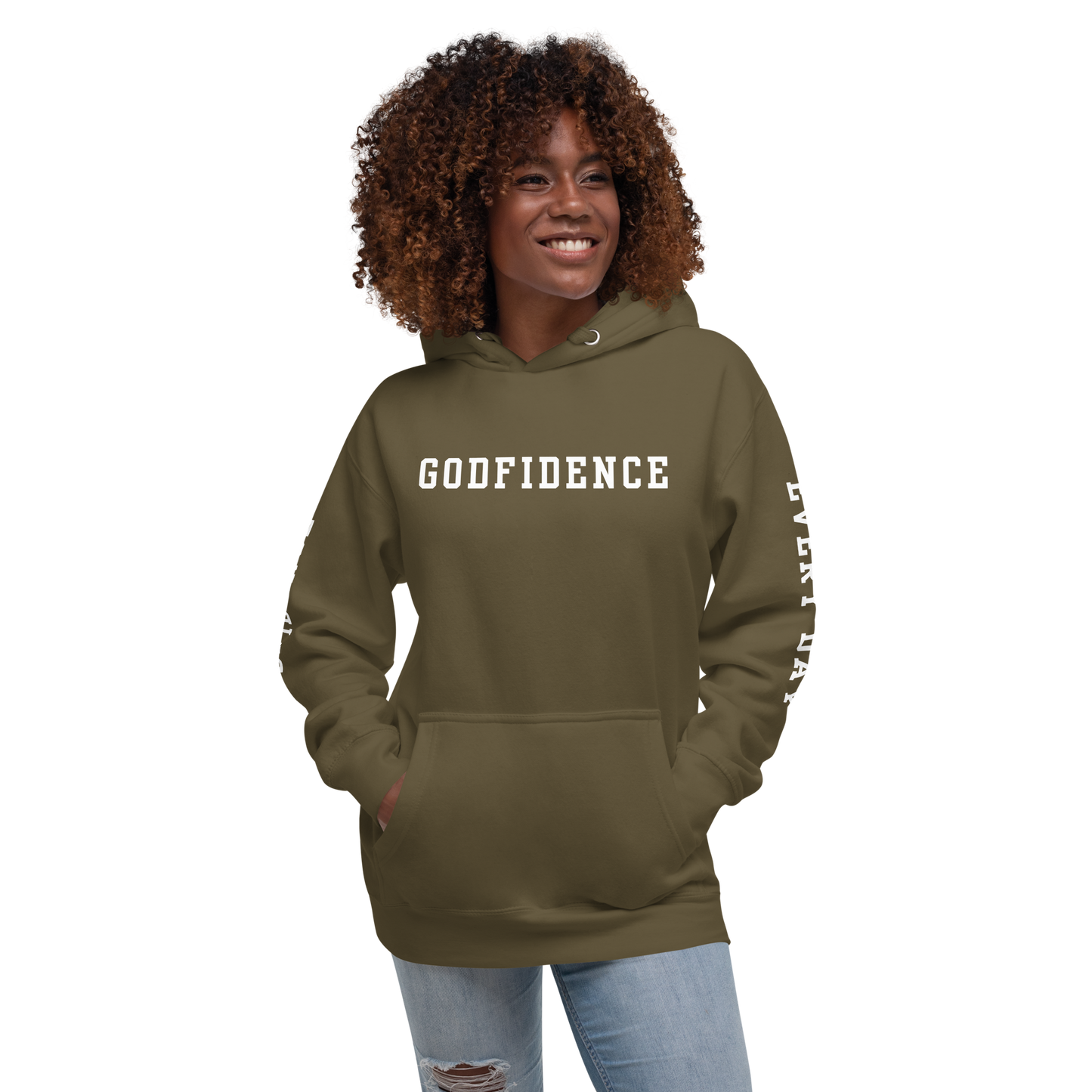 Godfidence Protected By The Biggest Premium Hoodie