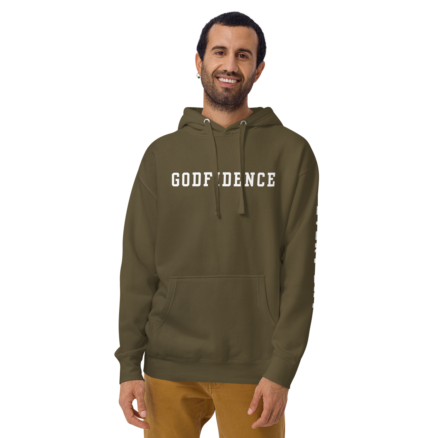 Godfidence Protected By The Biggest Premium Hoodie
