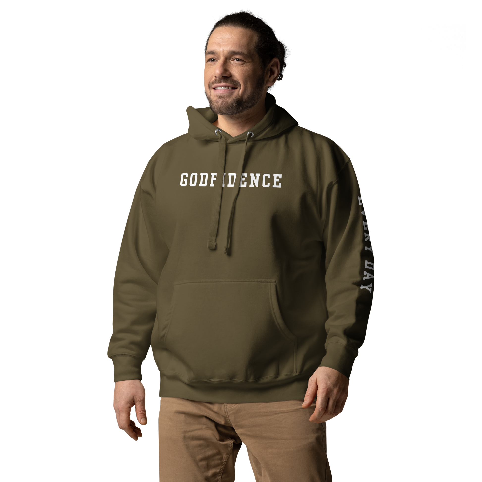 Godfidence Chatgpt Premium Hoodie - Godfidence Every Day G.E.D. Brand