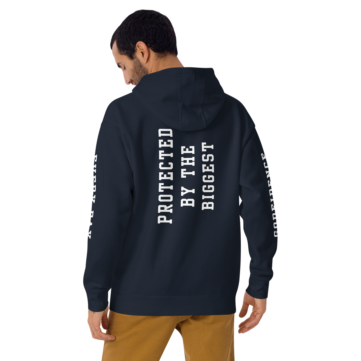 Godfidence Protected By The Biggest Premium Hoodie