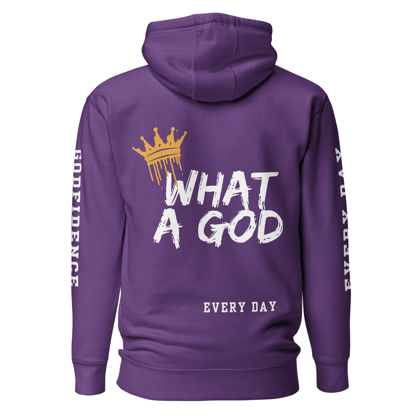 NEW! Godfidence Everyday What A God Hoodie