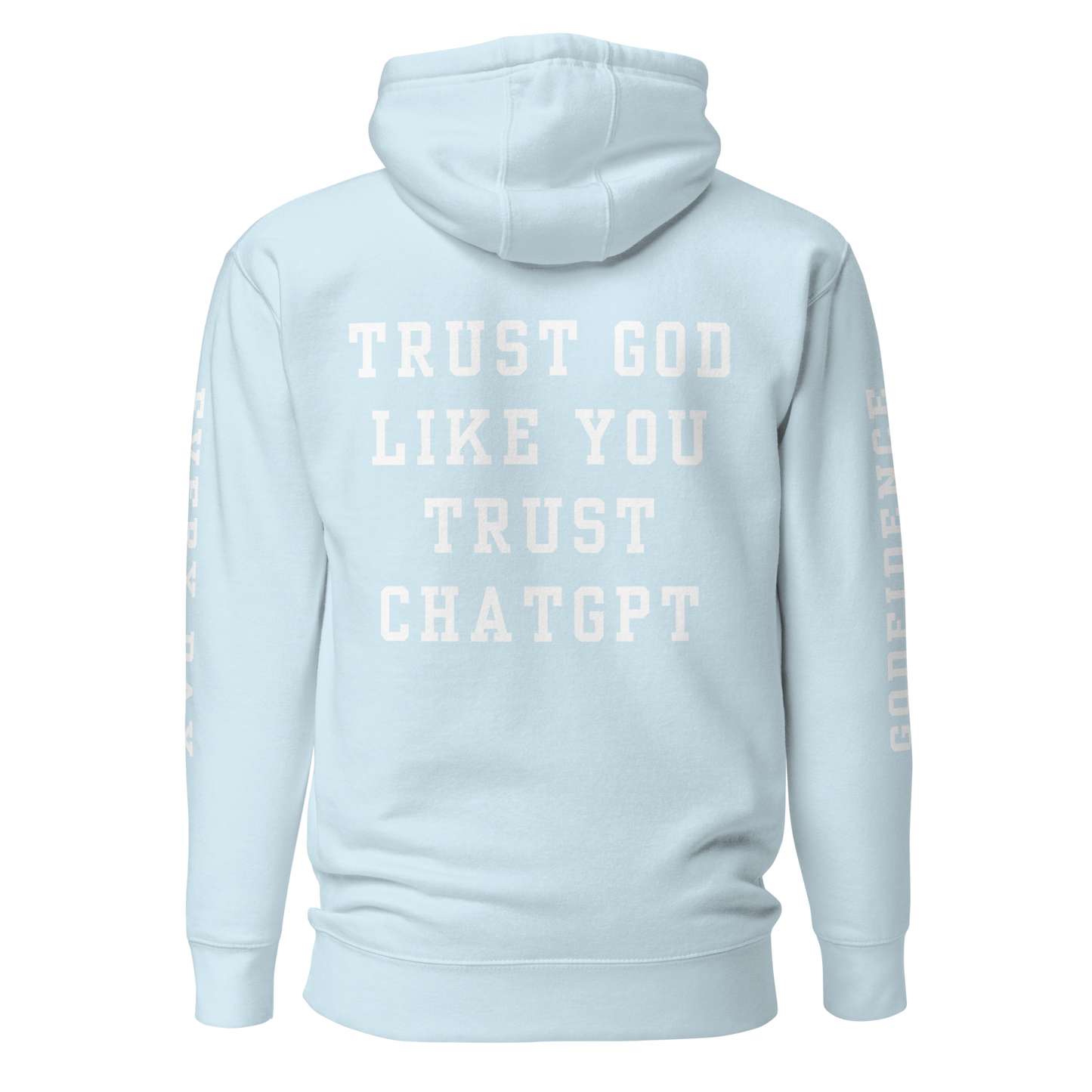 Godfidence Chatgpt Premium Hoodie - Godfidence Every Day G.E.D. Brand