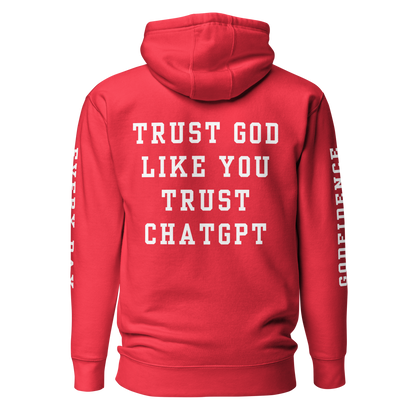 Godfidence Chatgpt Premium Hoodie - Godfidence Every Day G.E.D. Brand