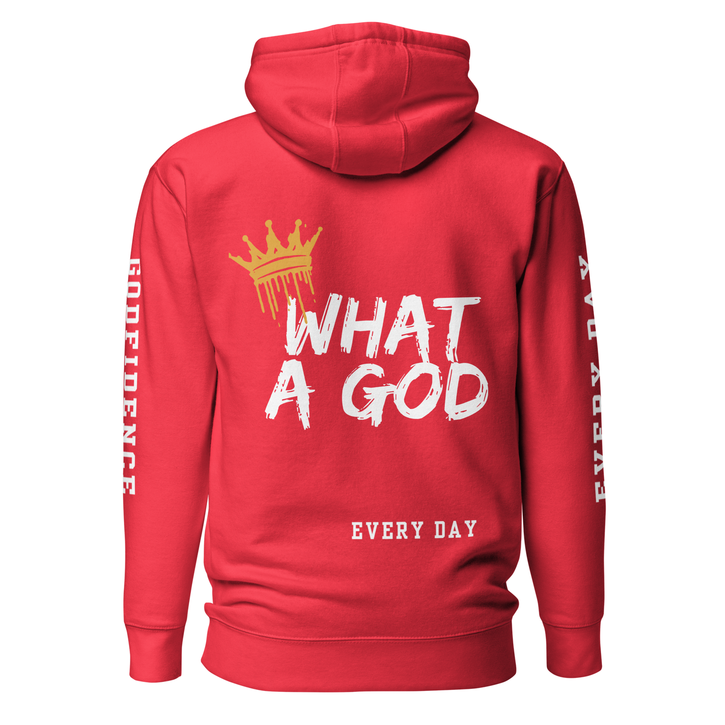 NEW! Godfidence Everyday What A God Hoodie