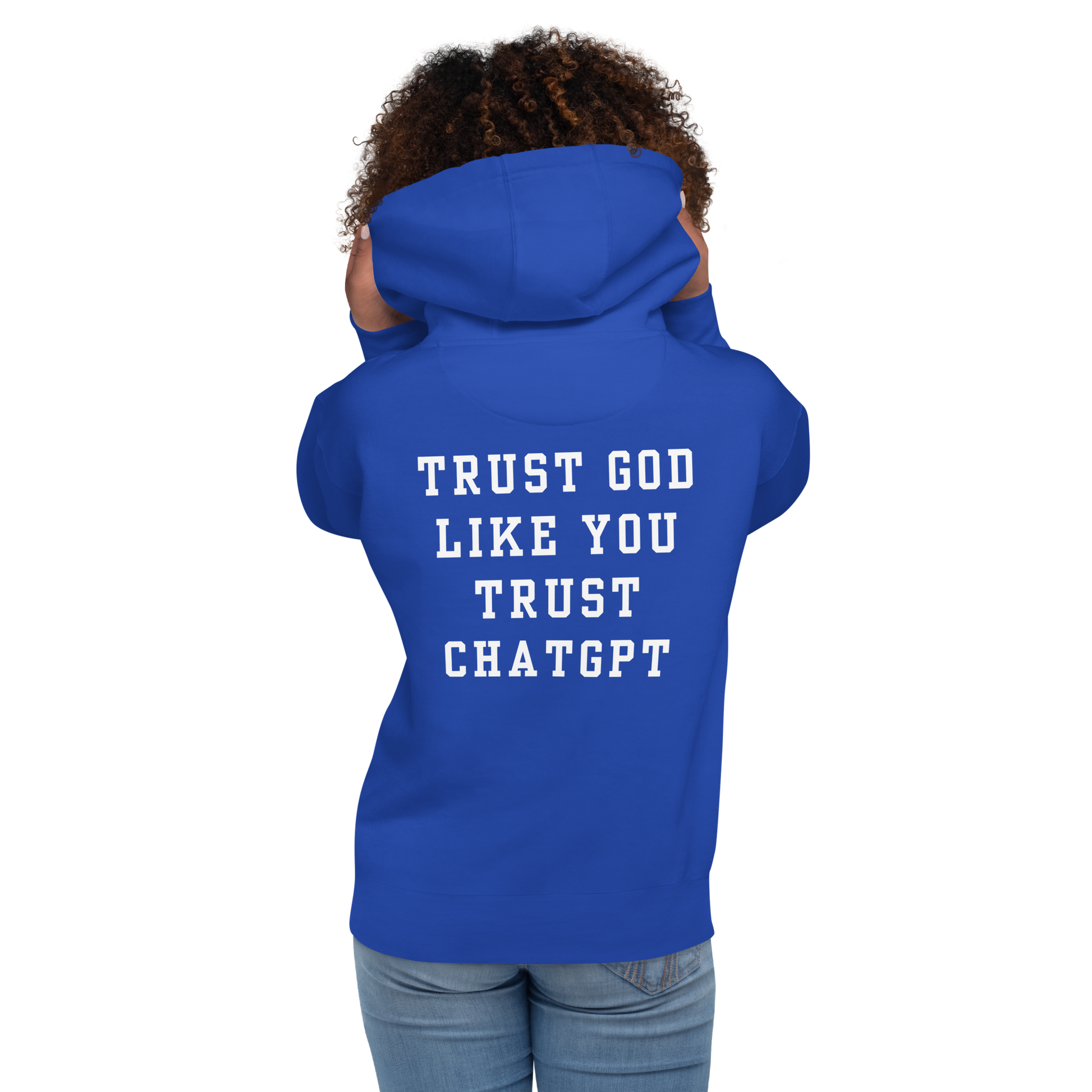 Godfidence Chatgpt Premium Hoodie - Godfidence Every Day G.E.D. Brand